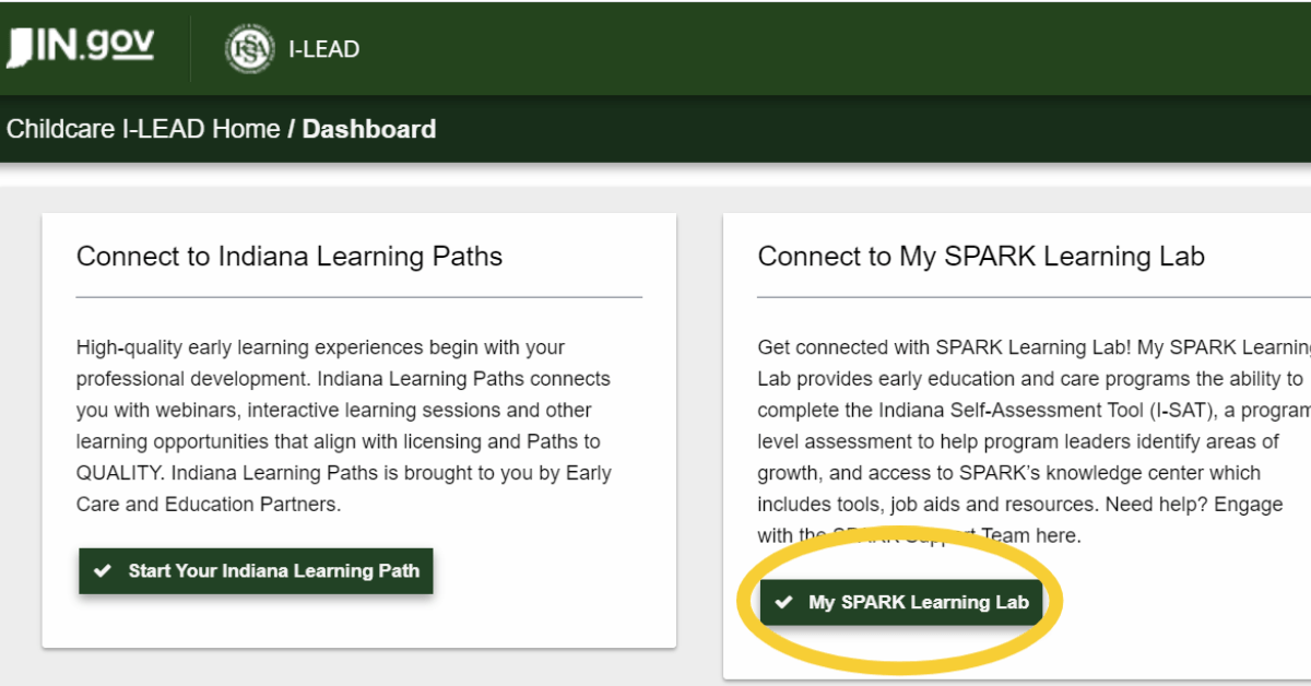 My SPARK Learning Lab - SPARK Learning Labs